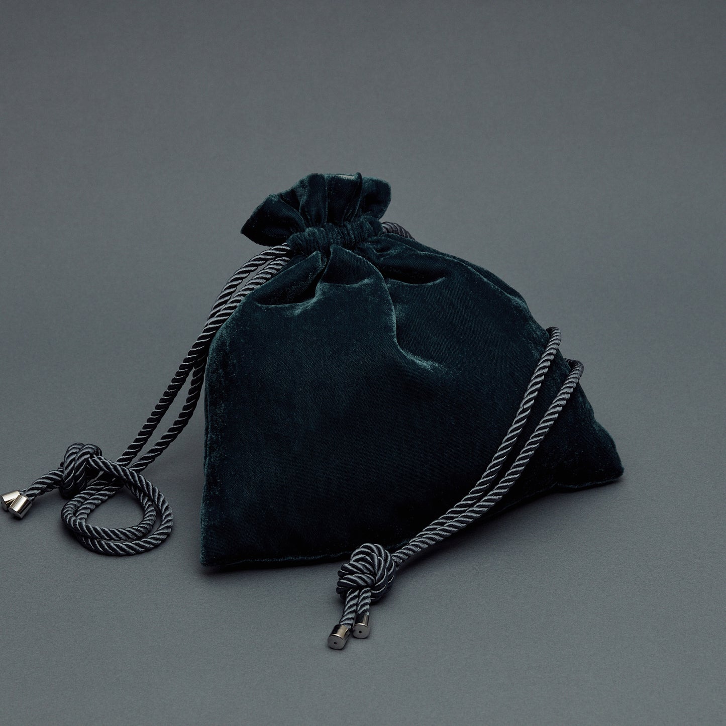 Chocho Velvet Purse | Dark Turquoise