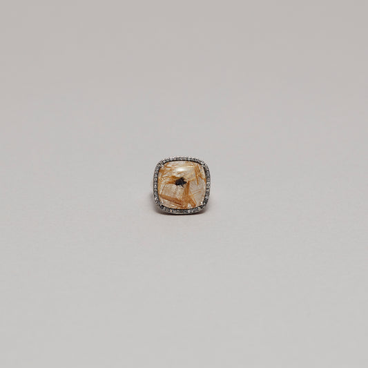 786 Rutilated Quartz | One of a Kind Canan Ring
