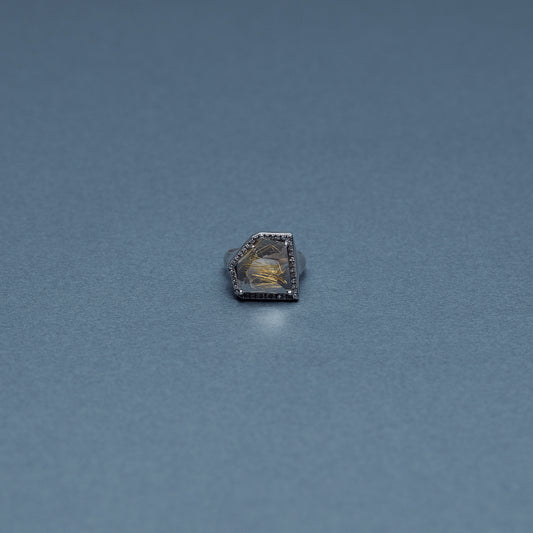 784 Rutilated Quartz | One of a Kind Canan Ring