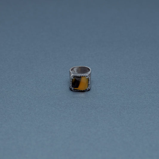 894 Picture Agate | One of a Kind Minya Pinky Ring