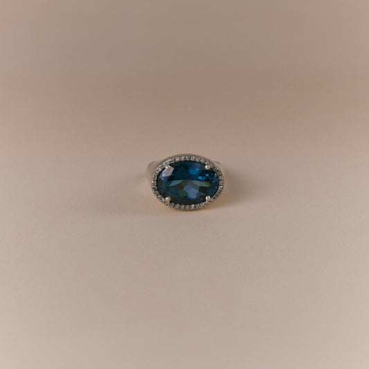 2582 London Blue Topaz | Canan Ring