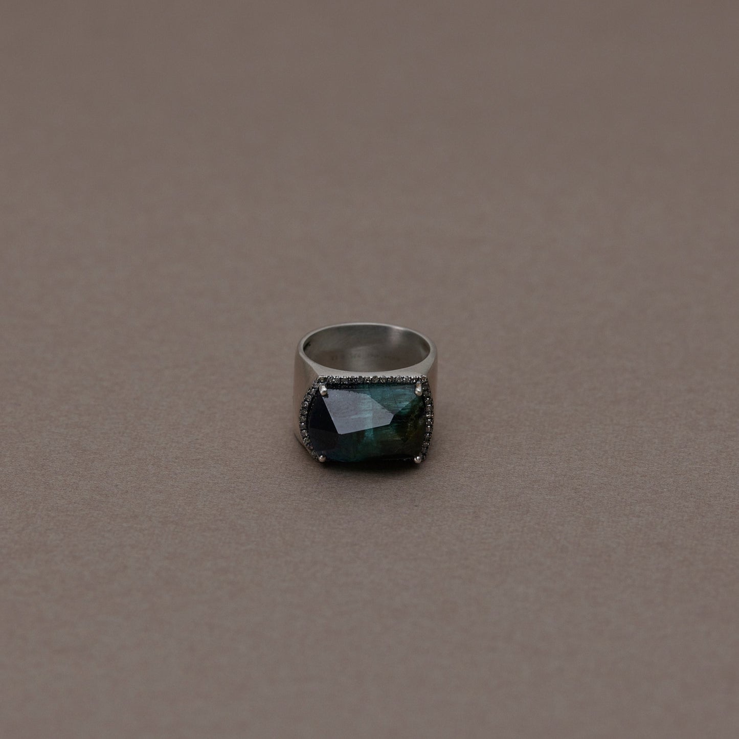 1635 Indigo Tourmaline | One of a Kind Minya Pinky Ring