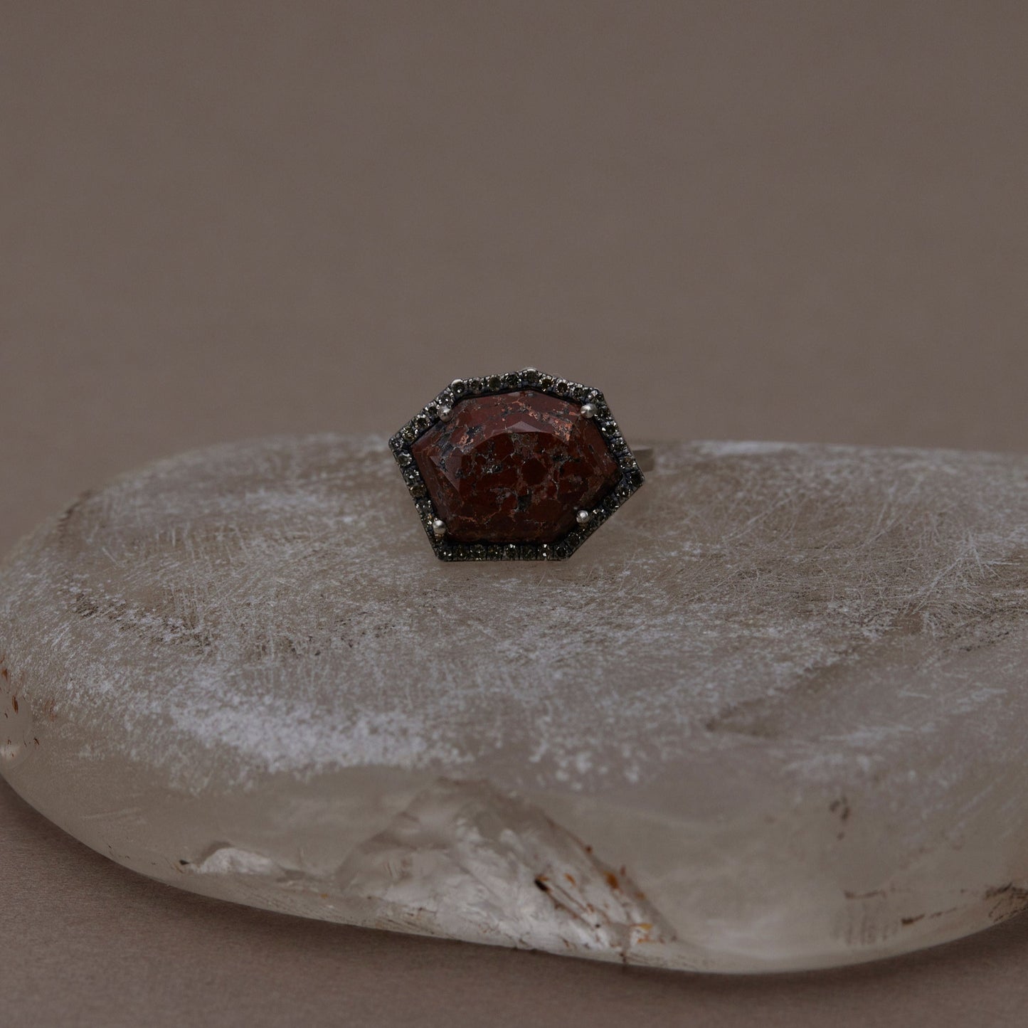 1625 Copper in Red Jasper | One of a Kind Reni Ring