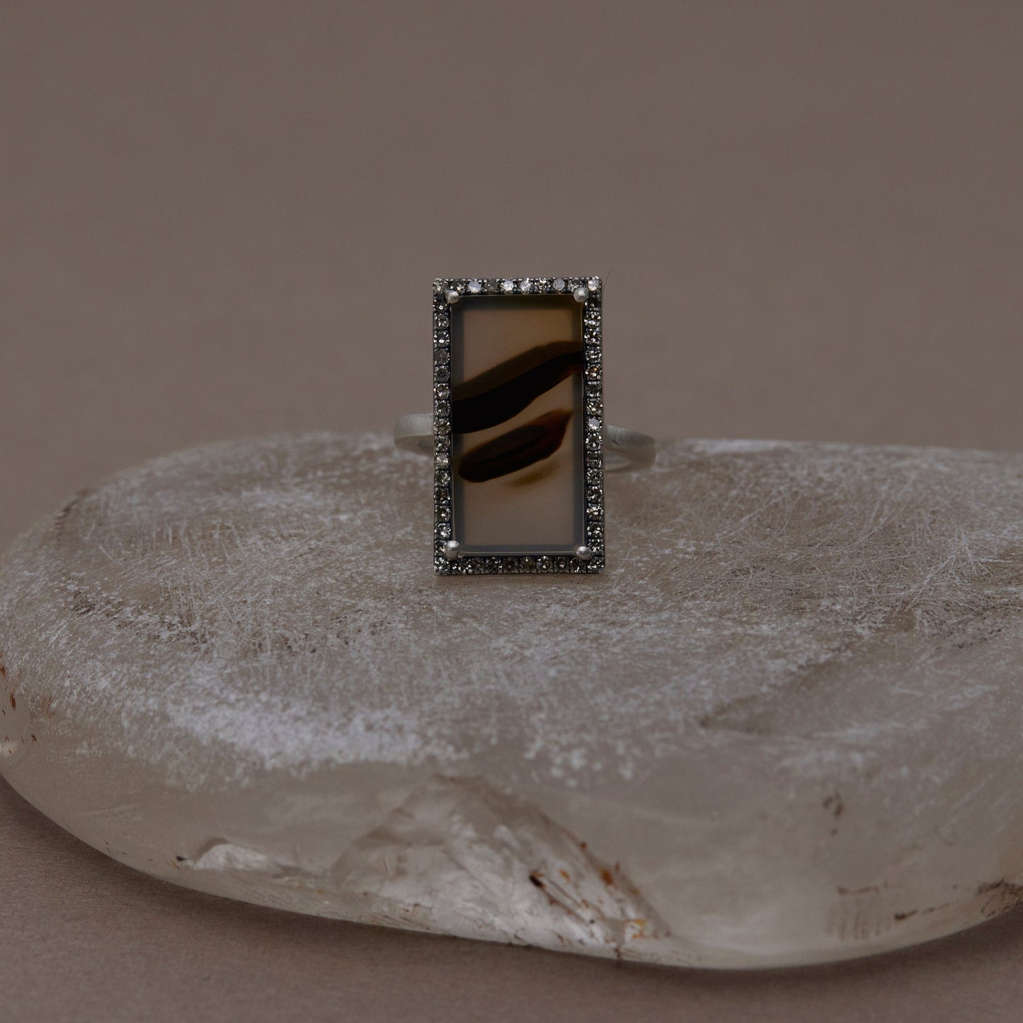 1616 Picture Agate | One of a Kind Reni Ring