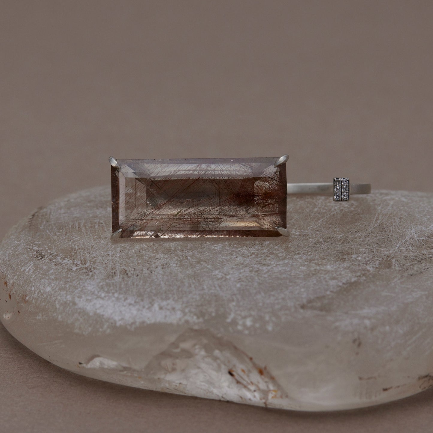 1647 Rutilated Quartz | One of a Kind Mare Ring