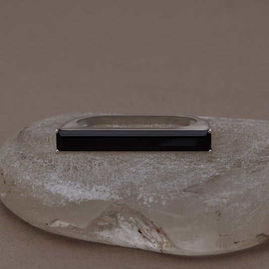 1665 Onyx | Double Ring