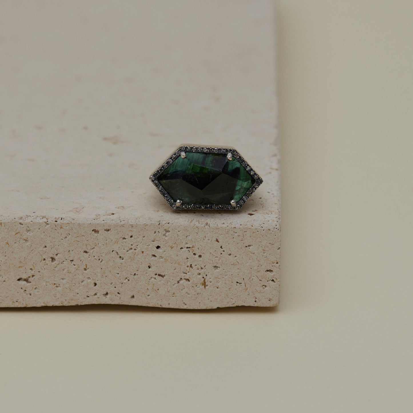 1549 Indigo Tourmaline | One of a Kind Canan Ring