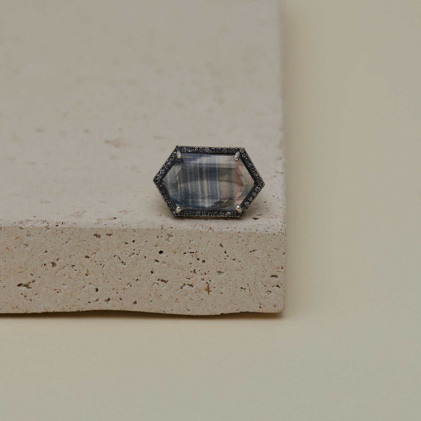 1551 Fluorite | One of a Kind Canan Ring