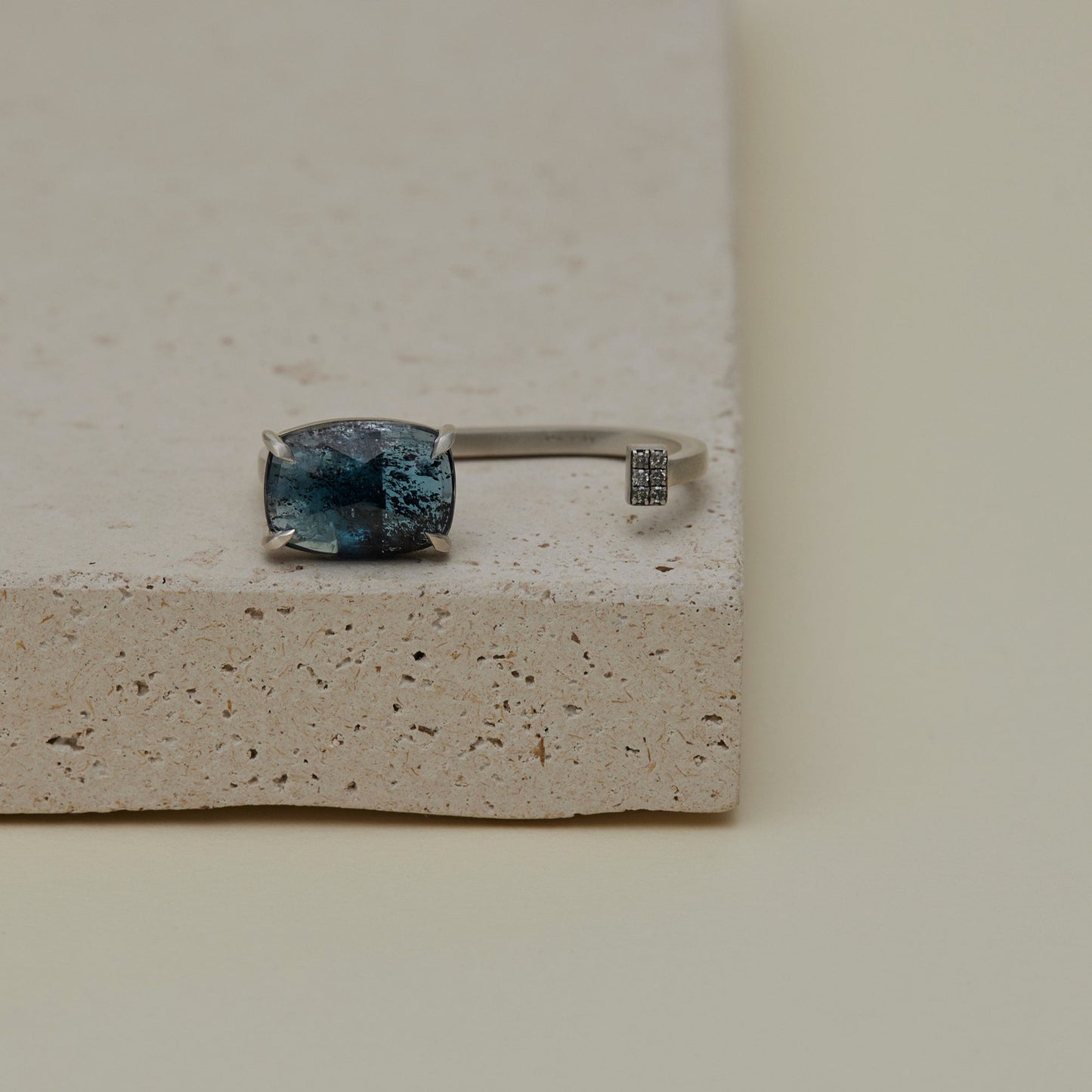 1649 Moss Aquamarine | One of a Kind Mare Ring