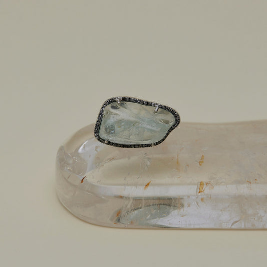 1544 Aquamarine | One of a Kind Canan Ring