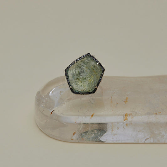 1545 Aquamarine | One of a Kind Canan Ring