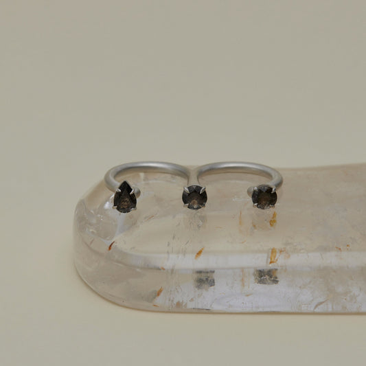 64 Moss Aquamarine | One of a Kind Maria Ring