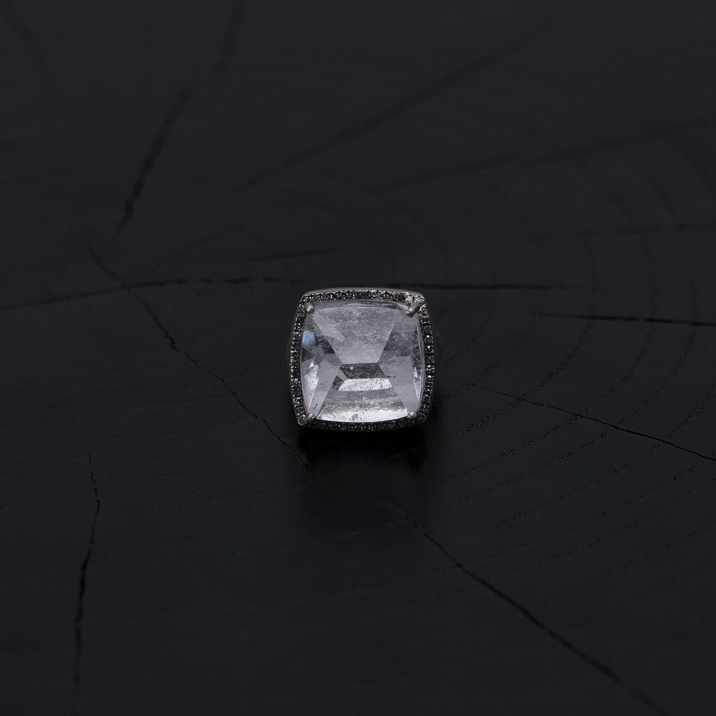 1573 Rock Crystal | One of a Kind Canan Pinky Ring
