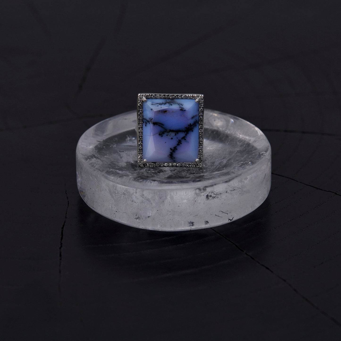 1562 Dendrite Agate | One of a Kind Canan Ring