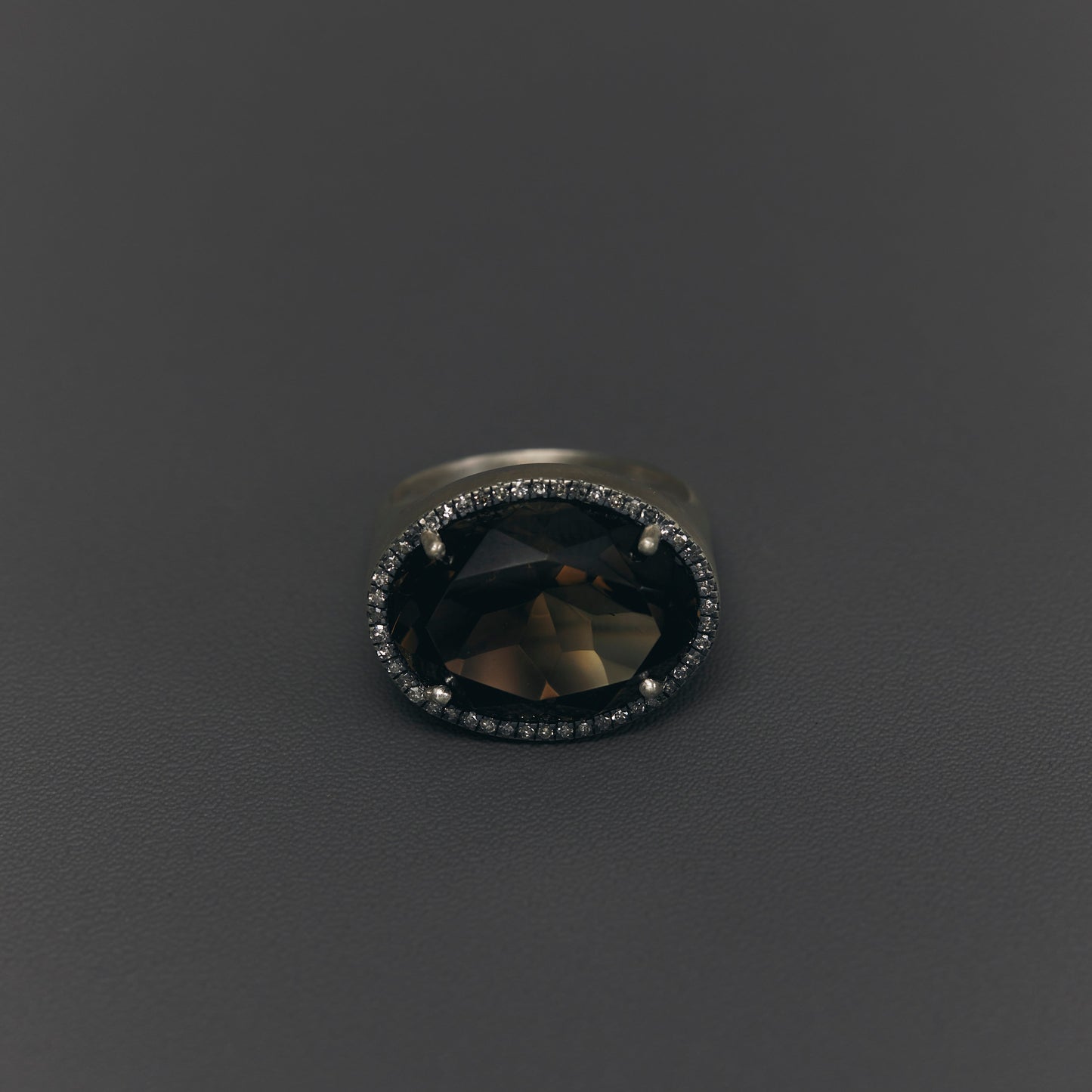1721 Bi-color Smoky Quartz | Canan Ring