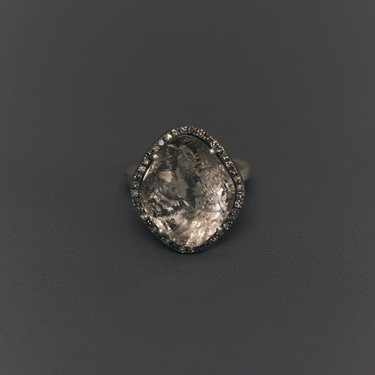 1730 Rock Crystal | One of a Kind Reni Ring