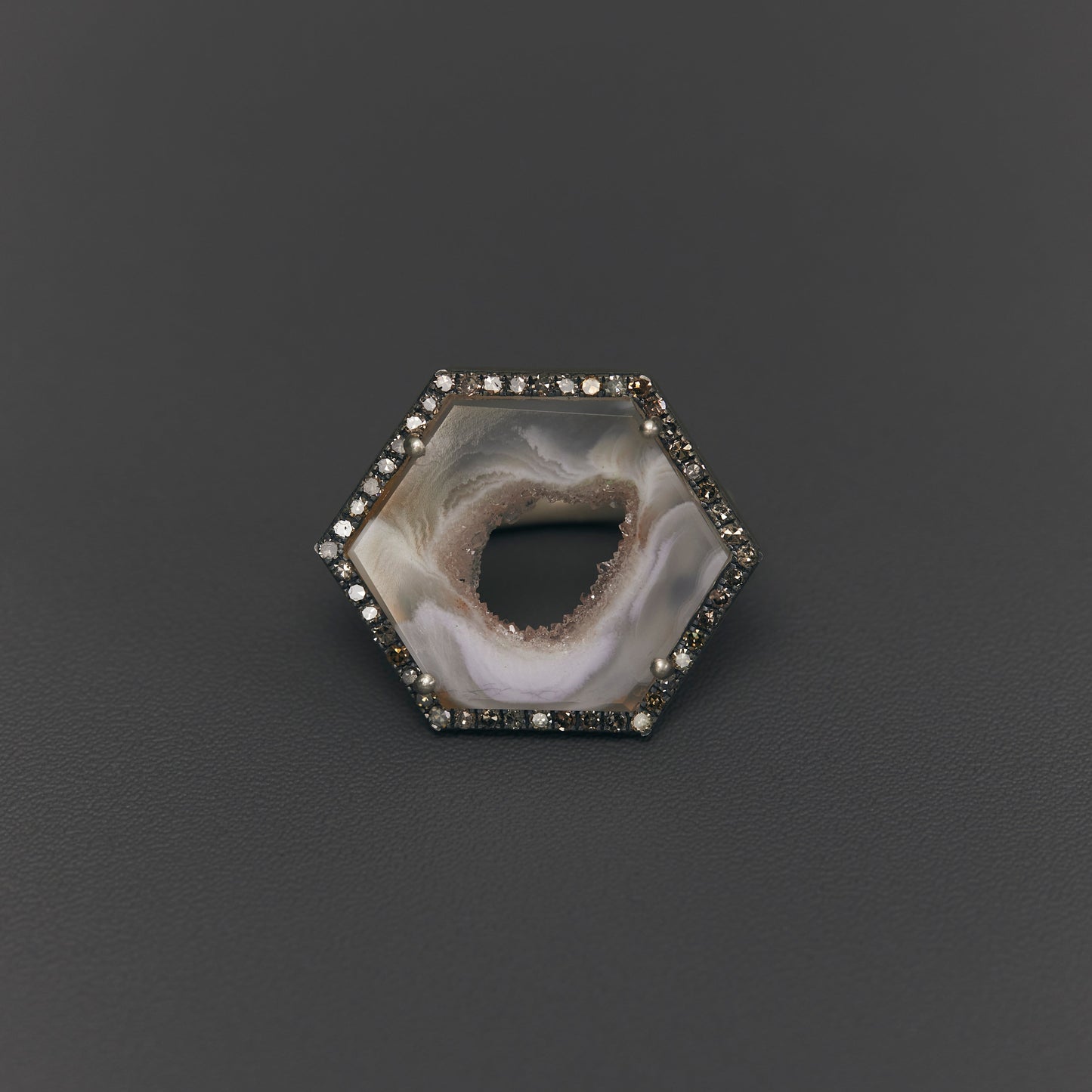 1748 Crystallized Agate | One of a Kind Reni Ring