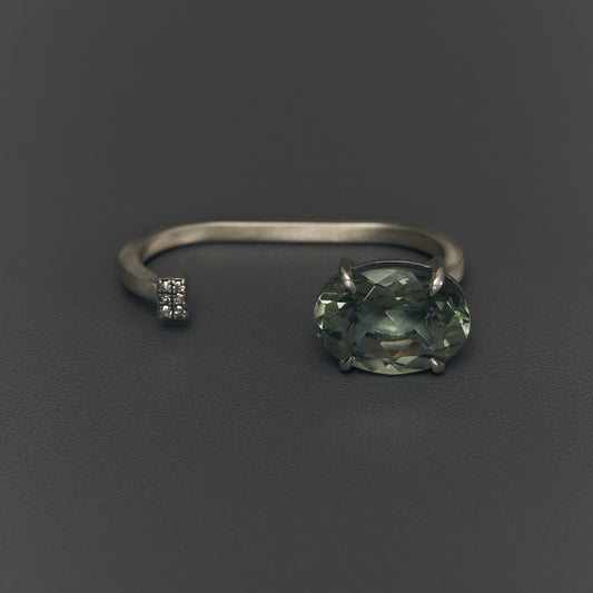 1837 Green Amethyst | Mare Ring