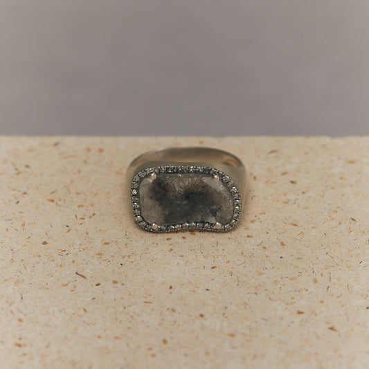 1716 Slice Diamond | One of a Kind Canan Ring
