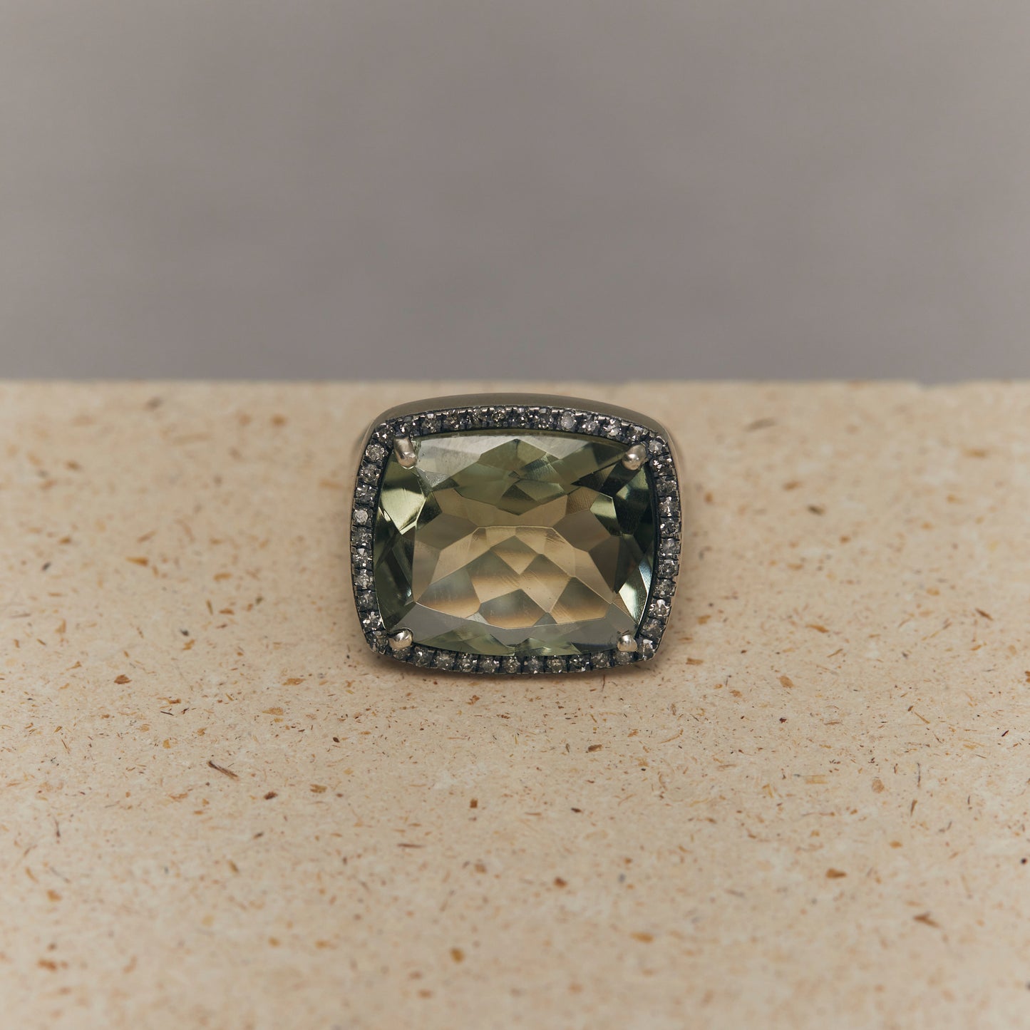 1821 Green Amethyst | Canan Ring