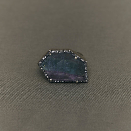 1693 Fluorite | One of a Kind Canan Ring