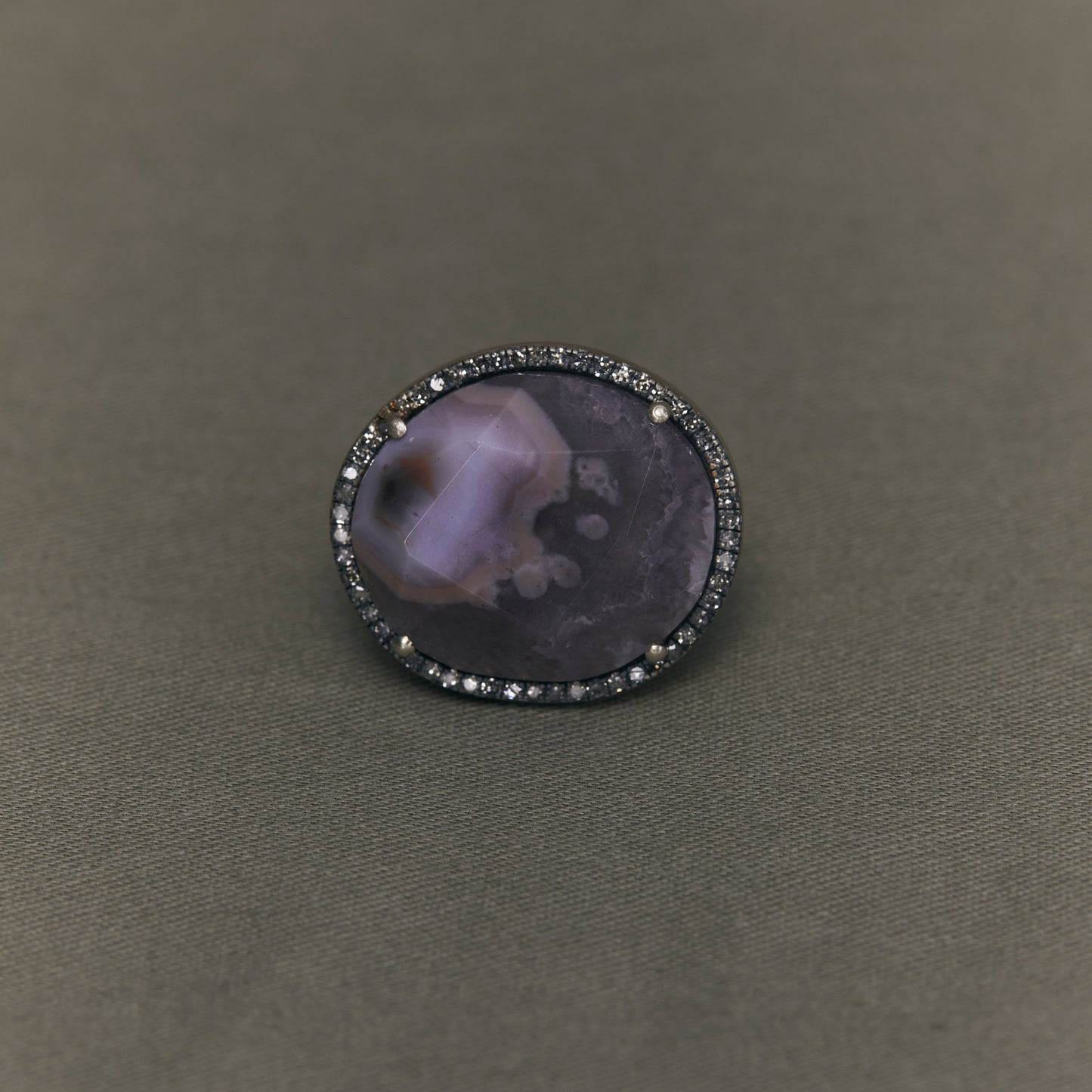 1703 Agate | One of a Kind Canan Ring