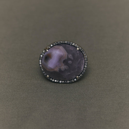 1703 Agate | One of a Kind Canan Ring