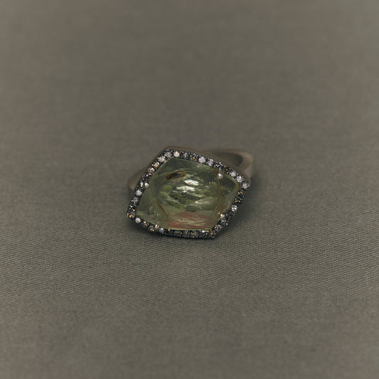 1745 Aquamarine | One of a Kind Reni Ring