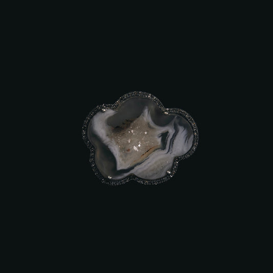 1854 Crystallized Agate | One of a Kind Reni Ring