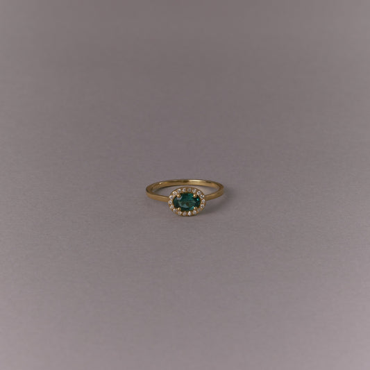 2663 London Blue Topaz | One of a Kind Elia Ring