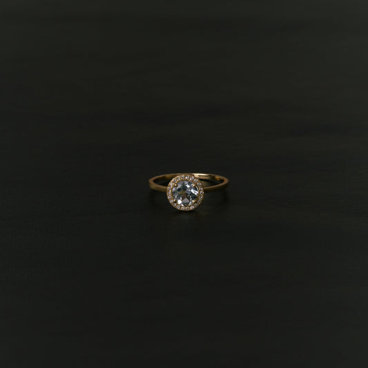 2664 Aquamarine | Elia Ring