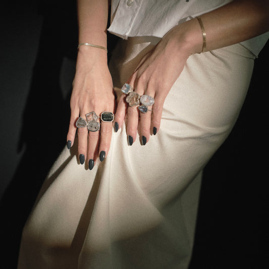 2433 Sun Iolite | One of a Kind Reni Ring