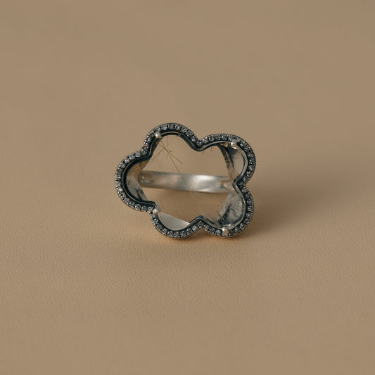 2297 Rutilated Quartz | One of Kind Canan Ring