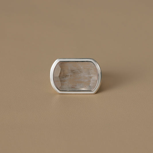 2512 Kunzite | One of a Kind Mibu white Ring