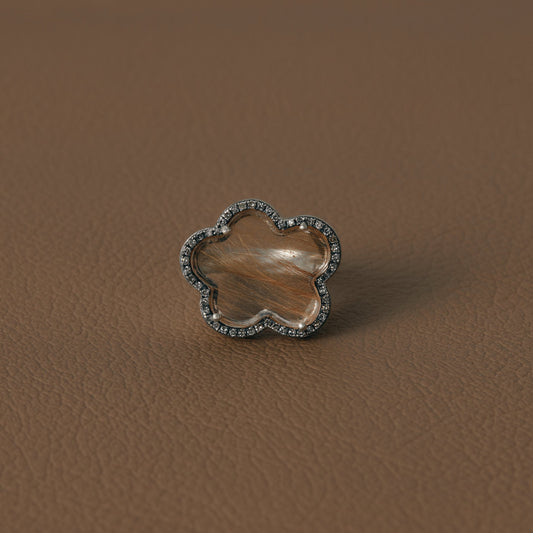 2299 Rutilated Quartz | One of Kind Canan Ring