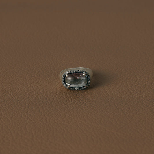 2379 Bi-color Tourmaline | One of Kind Canan Pinky Ring