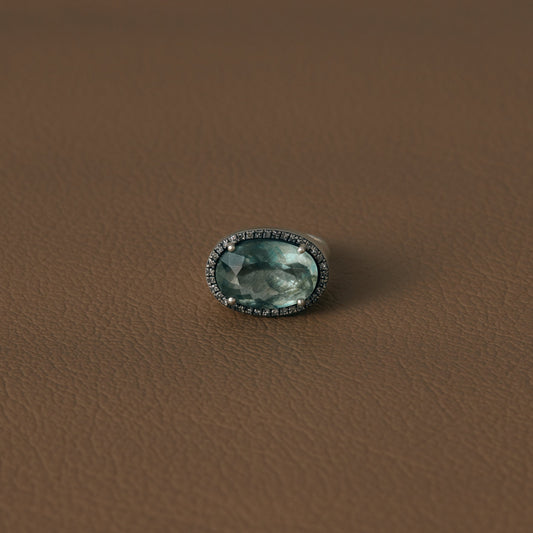 2389 Moss Aqamarine | One of Kind Canan Pinky Ring