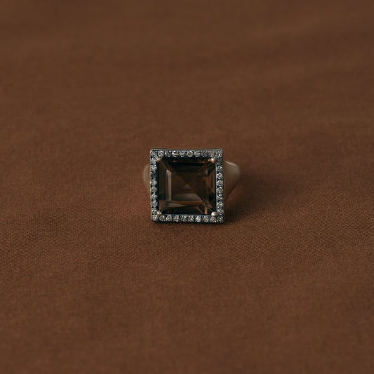 2366 Smoky Quartz | Canan Ring