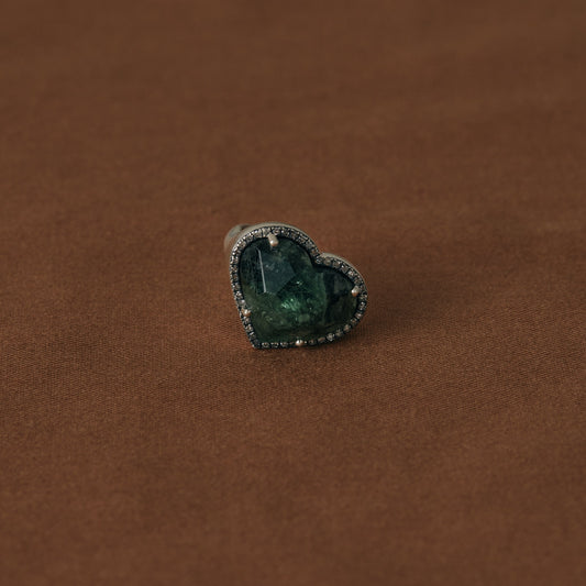 2381 Green Tourmaline | One of Kind Canan Pinky Ring