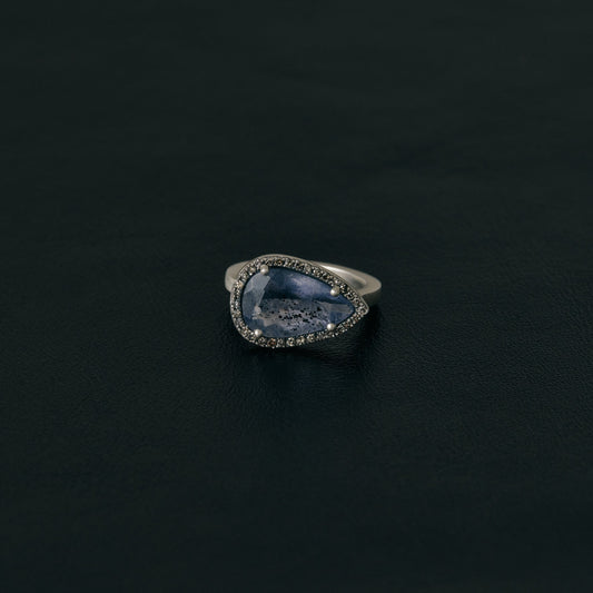 2433 Sun Iolite | One of a Kind Reni Ring