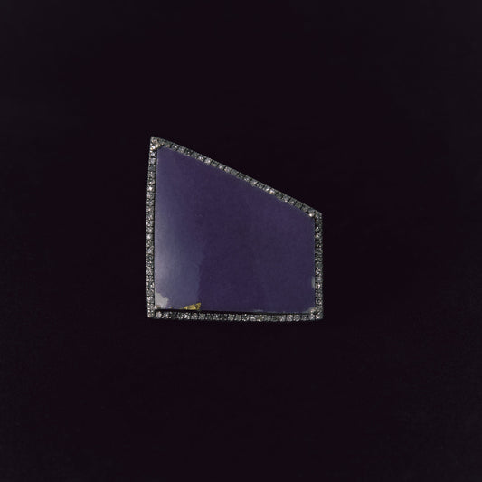2712 Kutani porcelain 錦山窯 | One of a kind Canan Ring
