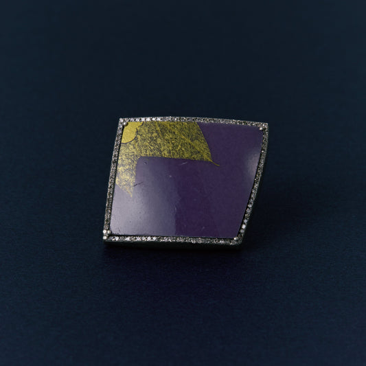 2713 Kutani porcelain 錦山窯 | One of a kind Canan Ring