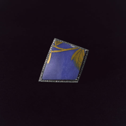 2723 Kutani porcelain 錦山窯 | One of a kind Canan Ring