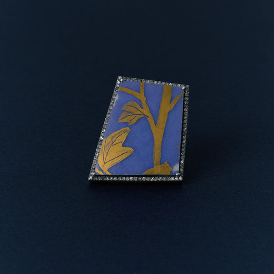 2725 Kutani porcelain 錦山窯 | One of a kind Canan Ring
