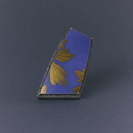 2730 Kutani porcelain 錦山窯 | One of a kind Canan Ring