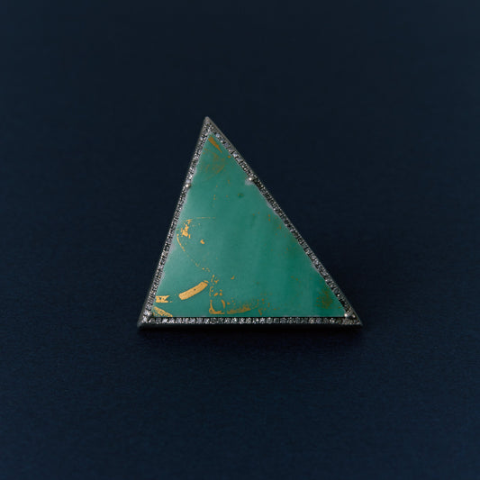 2744 Kutani porcelain 錦山窯 | One of a kind Canan Ring