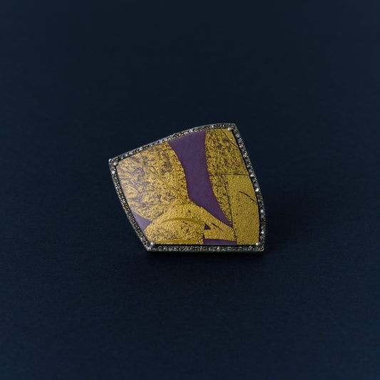 2771 Kutani porcelain 錦山窯 | One of a kind Reni Ring