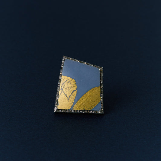 2783 Kutani porcelain 錦山窯 | One of a kind Reni Ring