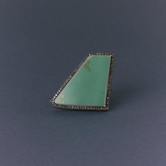 2794 Kutani porcelain 錦山窯 | One of a kind Reni Ring