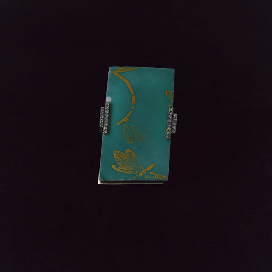 2799 Kutani porcelain 錦山窯 | One of a kind Adlin Ring